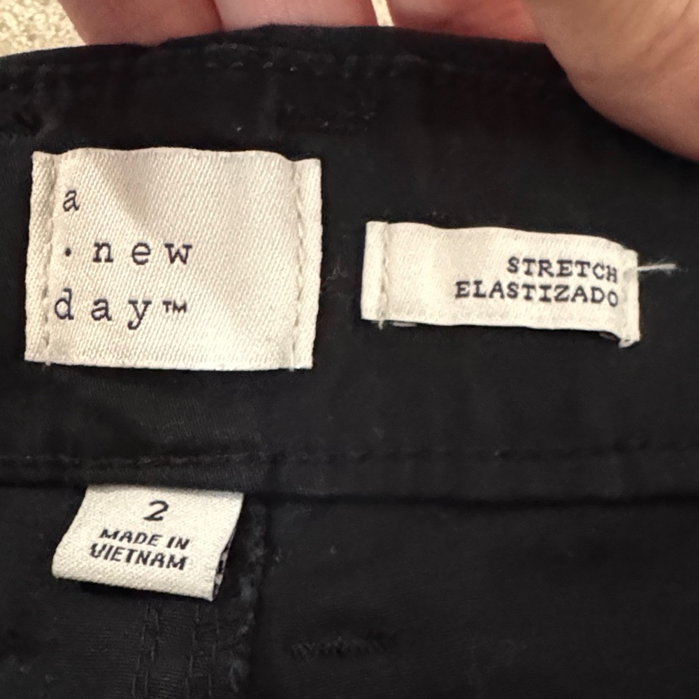 a new day Black Women's Casual Shorts - Picture 2 of 4